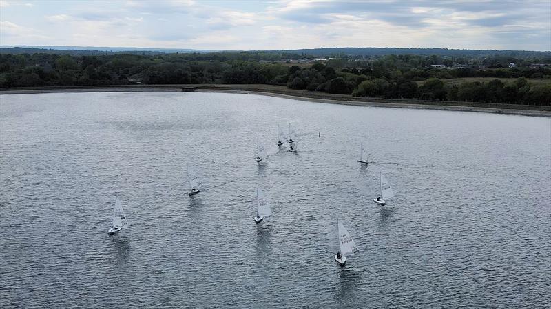 ILCA 7 fleet during the Island Barn Reservoir Sailing Club ILCA Open - photo © Giulio Mazzarini / www.gmazzarini.com