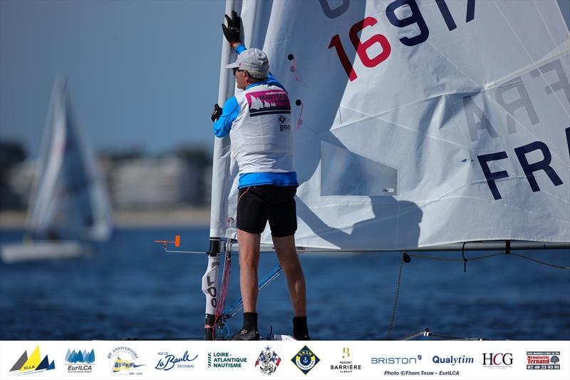 Day 3 - ILCA Master European Championships at La Baule photo copyright Thom Thow / EurILCA taken at Yacht Club de La Baule and featuring the ILCA 7 class