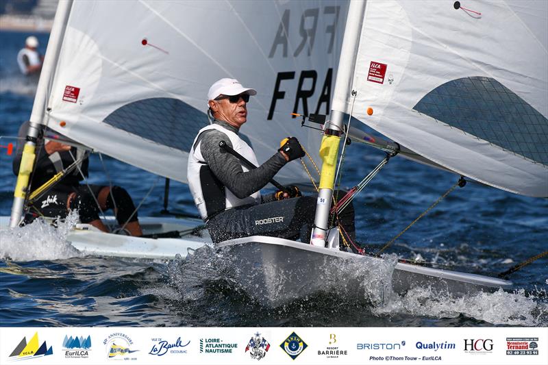 ILCA Master European Championships at La Baule Day 5 photo copyright Thom Thow / EurILCA taken at Yacht Club de La Baule and featuring the ILCA 7 class