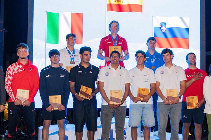 ILCA U21 Europeans at Bodrum ILCA 7 Prize Winners - photo © Gokay Peksev / Turkish Sailing Federation