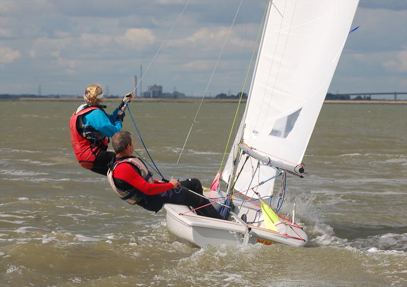 2017 Round the isle of Sheppey Race photo copyright Nick Champion / www.championmarinephotography.co.uk taken at Isle of Sheppey Sailing Club and featuring the Laser 2 class