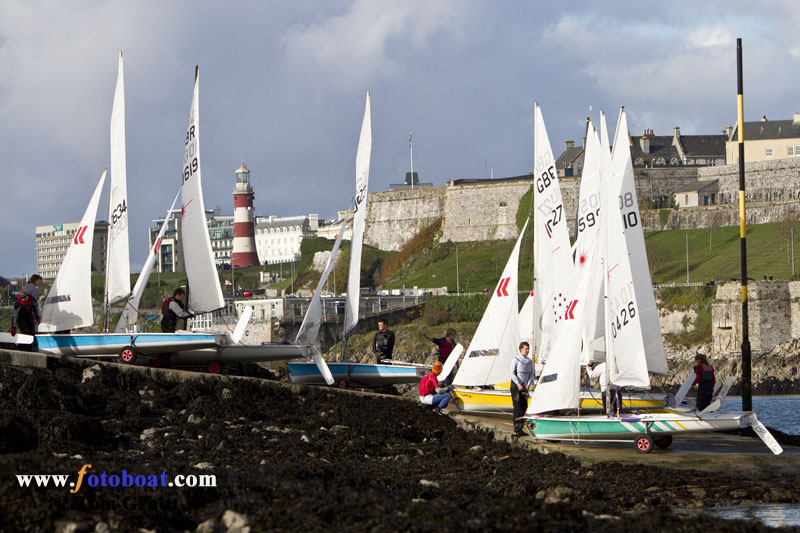 BUCS Fleet Racing Championships photo copyright Tom Gruitt / www.fotoboat.com taken at  and featuring the Laser 2 class