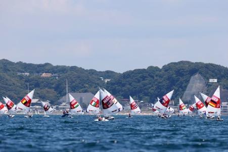 Tokyo Olympics 2021 - sailing started yesterday 25 July photo copyright World Sailing taken at  and featuring the Laser 2 class