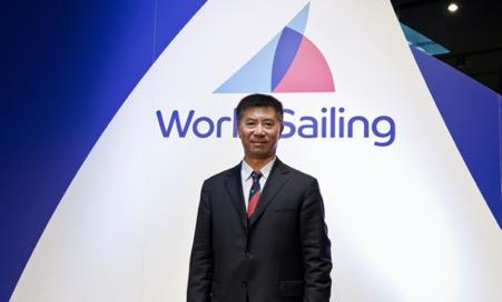 Tokyo Olympics 2021. World Sailing President Li Quan Hai photo copyright World Sailing taken at  and featuring the Laser 2 class