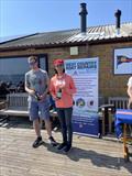 Lijia Xu and Ben Richardson finish 2nd in the West Country Boat Repair 2000 Millennium Series at Castle Cove © 2000 class