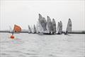 It's amazing what a black flag does for starting - 2000 class West Country Boat Repairs Millennium Series at Bough Beech