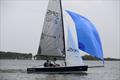 Benjamin and Sam Pascoe, overall winners - 2000 class West Country Boat Repairs Millennium Series at Bough Beech
