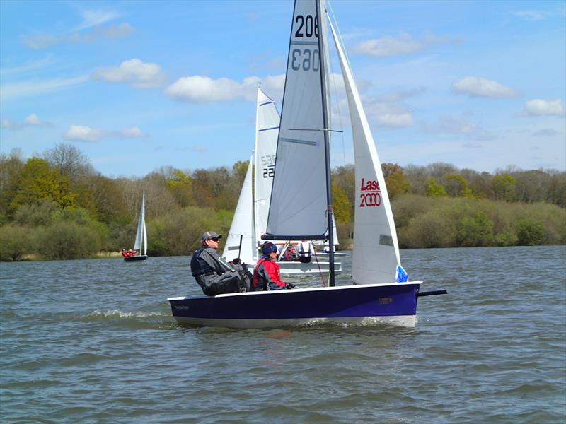 2000 Noble Marine Millennium Series at Weir Wood photo copyright WWSC taken at Weir Wood Sailing Club and featuring the 2000 class