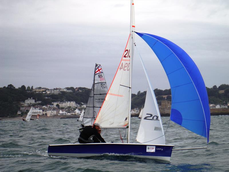 Martin Boyde's Bit of Blue during the UBS Jersey Regatta photo copyright Bill Harris taken at Royal Channel Islands Yacht Club and featuring the 2000 class