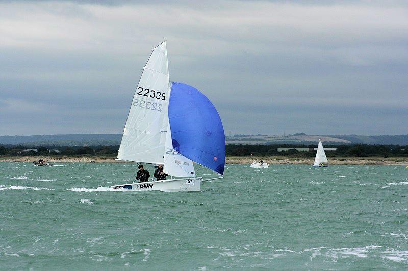 Armed Forces Gold Cup and 2000 Millennium Series at Thorney Island photo copyright Clive Grant taken at Thorney Island Sailing Club and featuring the 2000 class