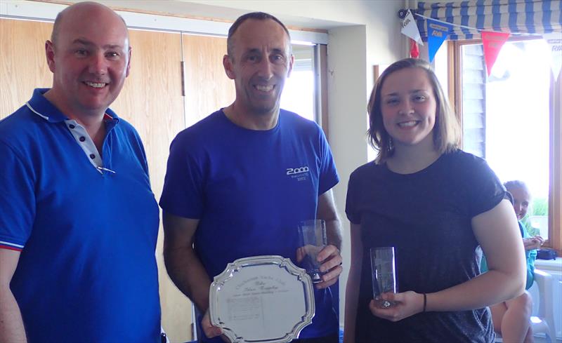 Rob & Sarah Burridge win the 2000 Millennium Series at Chichester photo copyright Nigel Cowan taken at Chichester Yacht Club and featuring the 2000 class