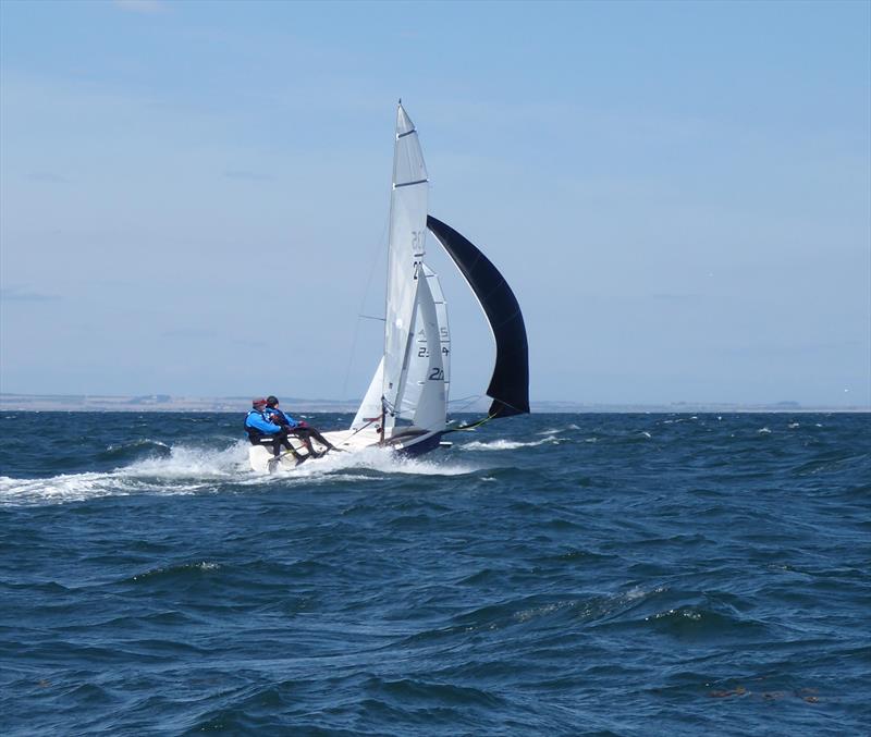 2000 Nationals at East Lothian day 4 photo copyright Eric Robertson taken at East Lothian Yacht Club and featuring the 2000 class