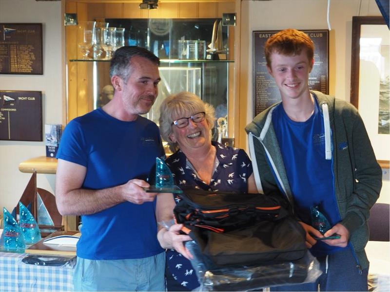 Kev and Jake O'Brien take fifth in the 2000 National Championship photo copyright Chris Jordan taken at East Lothian Yacht Club and featuring the 2000 class