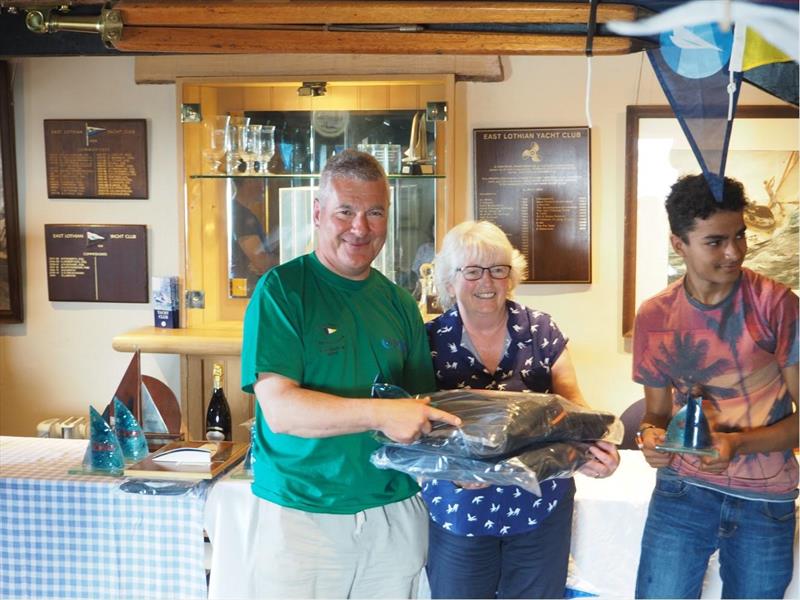 Richard and Ian Hudson take fourth in the 2000 National Championship photo copyright Chris Jordan taken at East Lothian Yacht Club and featuring the 2000 class