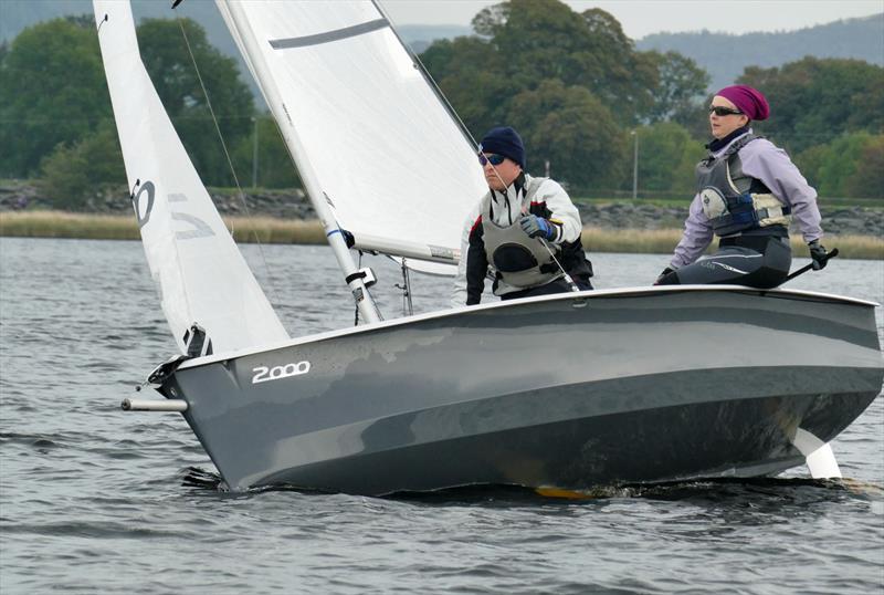 2000 class Welsh Championship at Bala photo copyright John Hunter taken at Bala Sailing Club and featuring the 2000 class