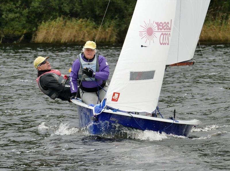 2000 class Welsh Championship at Bala photo copyright John Hunter taken at Bala Sailing Club and featuring the 2000 class