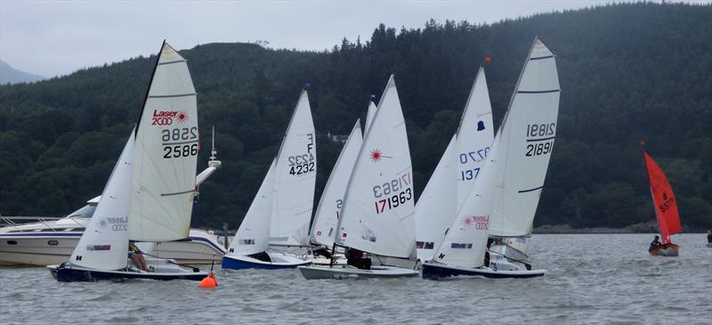 Medium Handicap start during Solway YC Kippford Week photo copyright Becky Davison taken at Solway Yacht Club and featuring the 2000 class