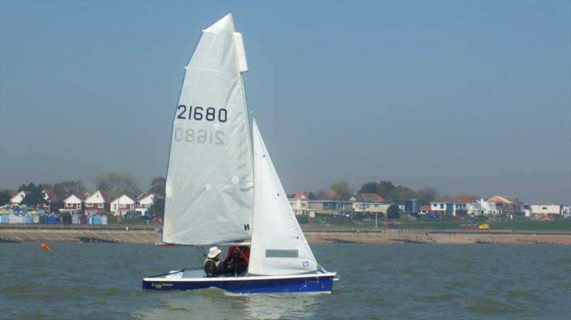 Easter Sunday Race at Felixstowe Ferry Sailing Club photo copyright Joe Read taken at Felixstowe Ferry Sailing Club and featuring the 2000 class