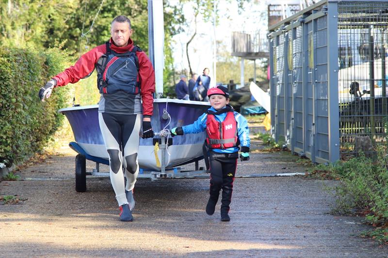 2000 class Inlands at Weir Wood photo copyright Sarah Seddon taken at Weir Wood Sailing Club and featuring the 2000 class