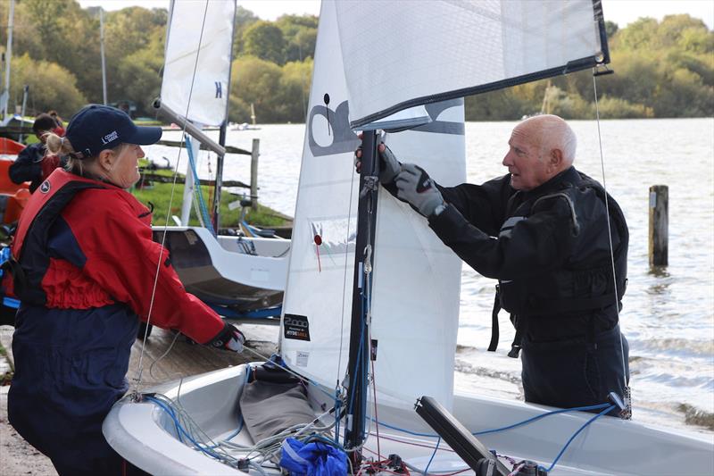 2000 class Inlands at Weir Wood photo copyright Sarah Seddon taken at Weir Wood Sailing Club and featuring the 2000 class