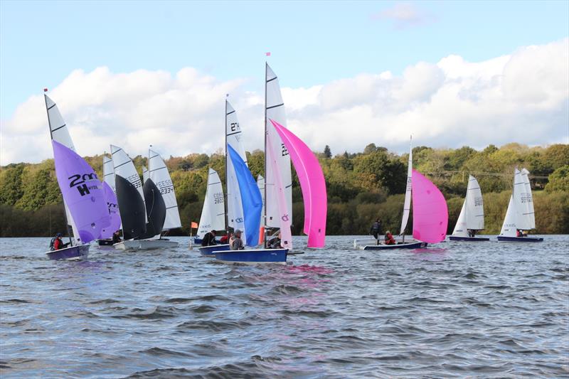 2000 class Inlands at Weir Wood photo copyright Sarah Seddon taken at Weir Wood Sailing Club and featuring the 2000 class