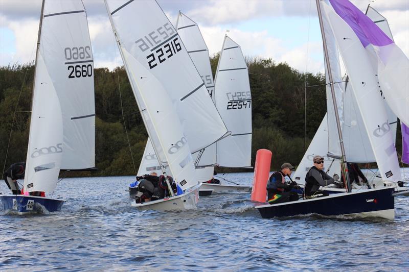 2000 class Inlands at Weir Wood photo copyright Sarah Seddon taken at Weir Wood Sailing Club and featuring the 2000 class