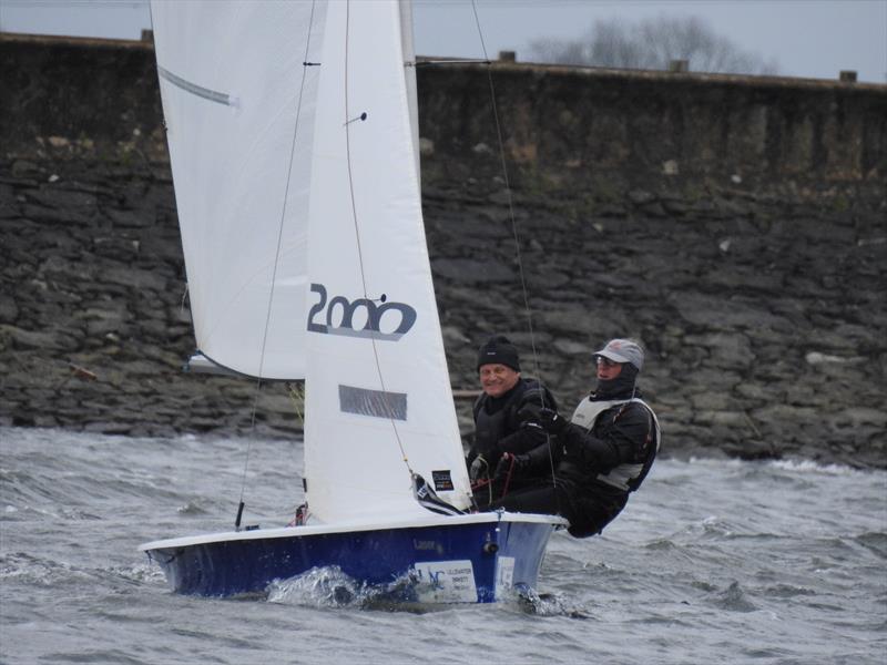 Staunton Harold 2000 & RS200 Open: Tim Gray and Terry Forbes photo copyright Amy Pepperdine taken at Staunton Harold Sailing Club and featuring the 2000 class