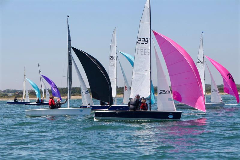 West Country Boat Repairs 2000 class Millennium Series at Keyhaven - photo © Penny Moors