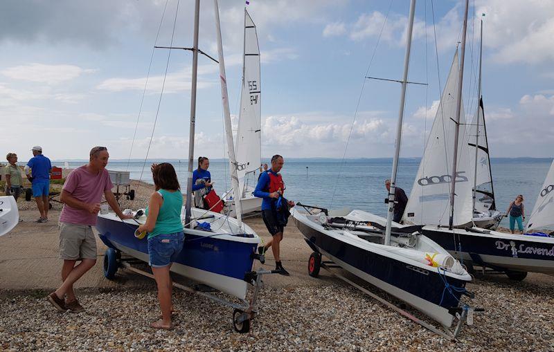 2000 Millennium Series round 5 at Lee-on-the-Solent photo copyright Kev O'Brien taken at Lee-on-the-Solent Sailing Club and featuring the 2000 class