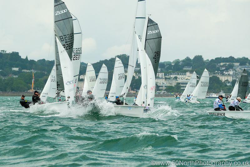 2000 Class Association UK National Championships at Torbay - photo © Tania Hutchings / www.50northphotography.co.uk