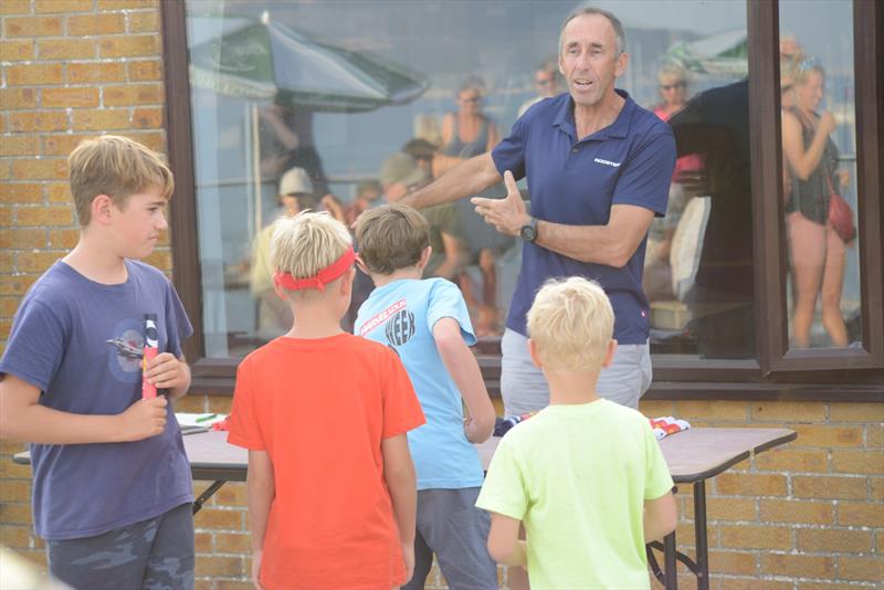 Junior sailors welcomed to the 2000 Class Nationals at Castle Cove SC photo copyright Castle Cove SC taken at Castle Cove Sailing Club and featuring the 2000 class