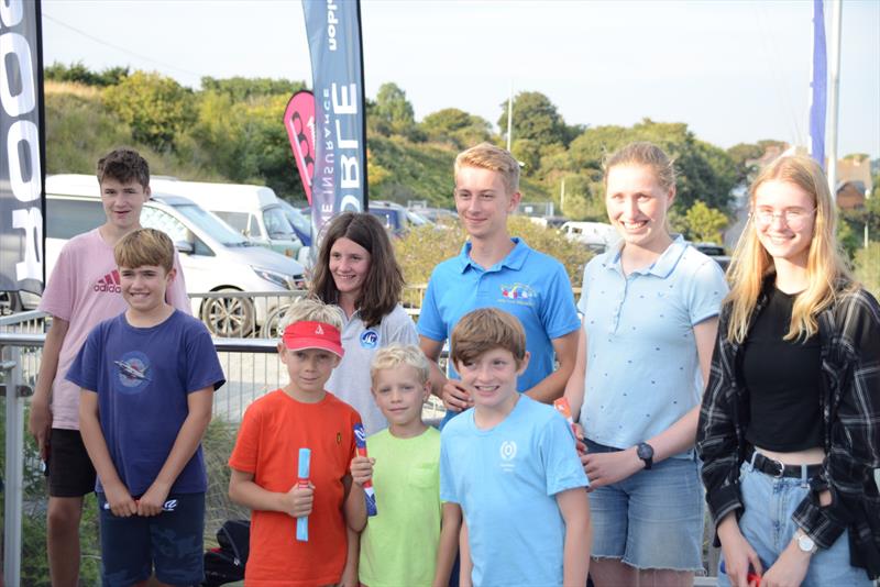 Junior sailors welcomed to the 2000 Class Nationals at Castle Cove SC photo copyright Castle Cove SC taken at Castle Cove Sailing Club and featuring the 2000 class