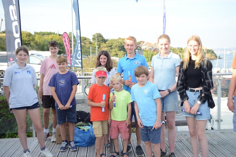 Junior sailors welcomed to the 2000 Class Nationals at Castle Cove SC - photo © Castle Cove SC