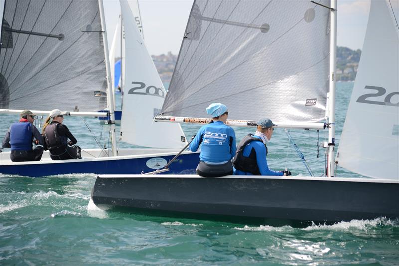 Astral Azure 2000 Nationals at Castle Cove Sailing Club Weymouth  photo copyright Rich Bowers taken at Castle Cove Sailing Club and featuring the 2000 class