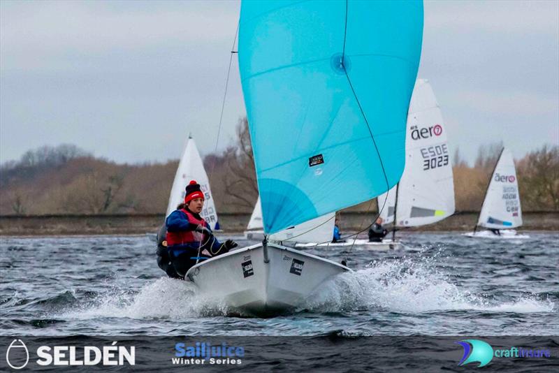 Jack Lewis and Morgan Smith finish 2nd in the Oxford Blue - Seldén SailJuice Winter Series 2022-23 finale photo copyright Tim Olin / www.olinphoto.co.uk taken at Oxford Sailing Club and featuring the 2000 class