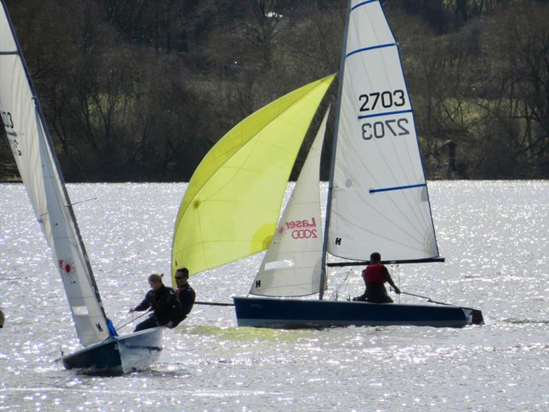 2000 sailing at West Riding photo copyright Darren Thompson taken at West Riding Sailing Club and featuring the 2000 class