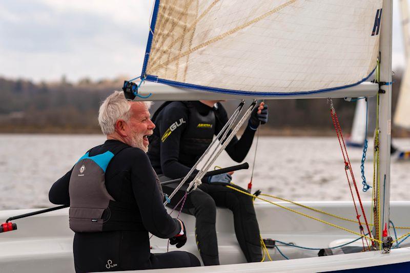 2000 class Millennium Series event 1 at Weir Wood photo copyright Vince White / WWSC taken at Weir Wood Sailing Club and featuring the 2000 class