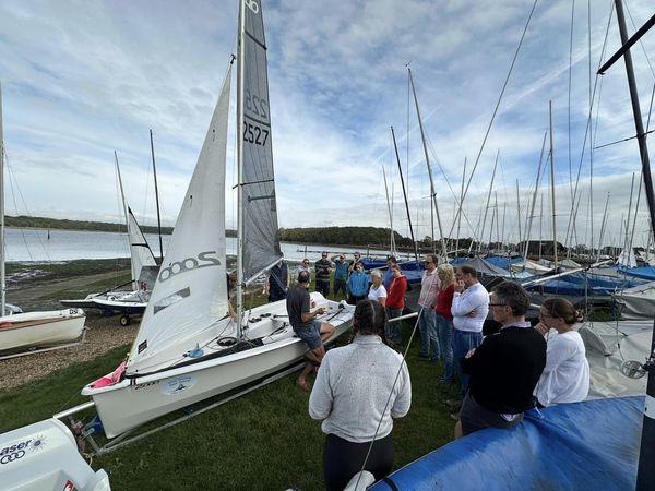 2000 training day and Millenium Series at Chichester photo copyright 2000 class taken at Chichester Yacht Club and featuring the 2000 class