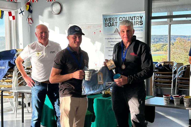 Matt Sargent and Ross Southwell, 3rd - West Country Boat Repairs 2000 Millennium Series overall prize-giving photo copyright 2000 Class association taken at Bough Beech Sailing Club and featuring the 2000 class