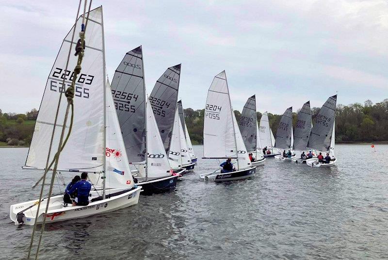 Start of Race 4 - West Country Boat Repairs 2000 class Millennium Series and Welsh Championships at Llandegfedd - photo © LSC