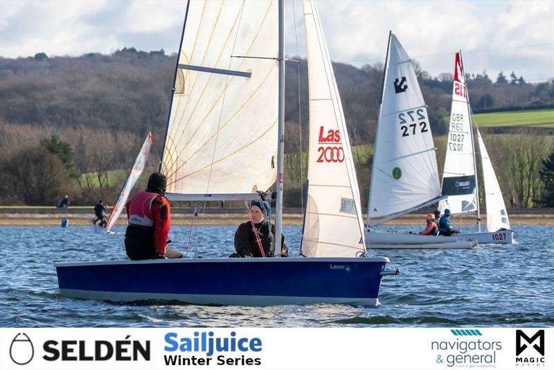 The Oxford Blue, part of the Seldén Sailjuice Winter Series photo copyright Tim Olin / www.olinphoto.co.uk taken at Oxford Sailing Club and featuring the 2000 class