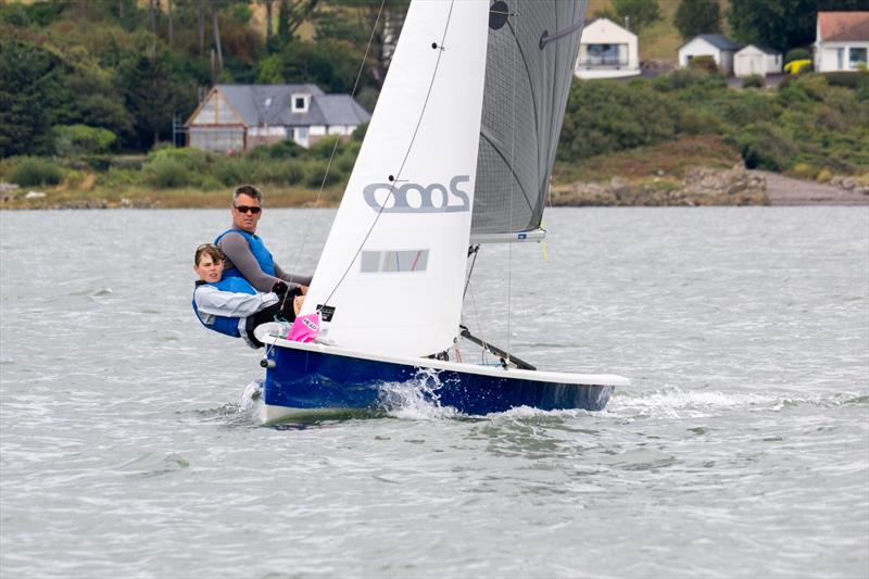 Double winners: Hamish and Sally Mackay winning both the HCP2 fleet in Kippford Week before switching fleets and winning the HCP1 in the RNLI Regatta Race - Solway Yacht Club's Kippford Week and the Kippford RNLI Regatta - photo © Margaret Purkis