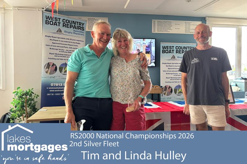 Silver fleet 2nd - Tim and Linda Hulley - Lakes Mortgages RS2000 Nationals at Brightlingsea photo copyright Ocelot Photography taken at Brightlingsea Sailing Club and featuring the RS2000 class