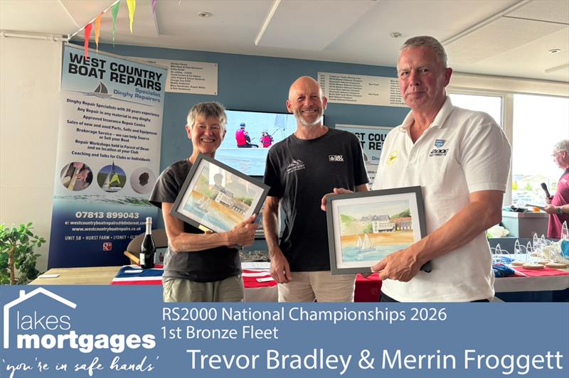 Bronze fleet 1st - Trevor Bradley and Merrin Froggett - Lakes Mortgages RS2000 Nationals at Brightlingsea photo copyright Ocelot Photography taken at Brightlingsea Sailing Club and featuring the RS2000 class