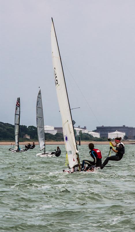 Civil Service Dinghy Sailing Championships 2014 photo copyright Dave Purcell taken at Netley Cliff Sailing Club and featuring the 3000 class