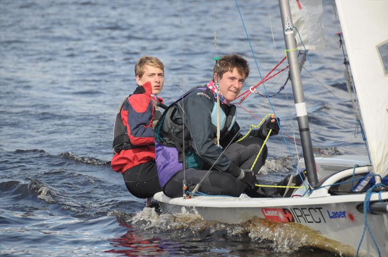 Robbie Langford and James Nohl win the handicap fleet in the September open meeting.at Kielder Water photo copyright Adrian Langford taken at Kielder Water Sailing Club and featuring the 3000 class
