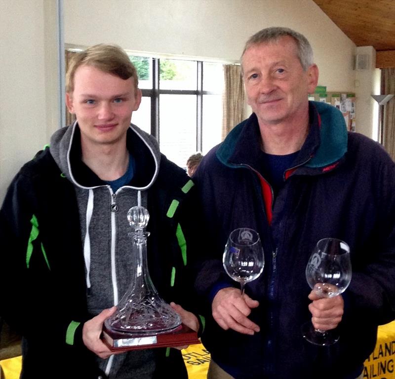 Matthew & Peter Wolstenholme win the Noble Marine 3000 Class Nationals photo copyright Tony Hunt taken at Rutland Sailing Club and featuring the 3000 class