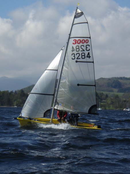 The 3000 class travellers series begins at Ullswater photo copyright UYC taken at Ullswater Yacht Club and featuring the 3000 class