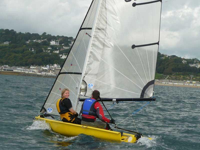 Five 3000s attended the Lyme Regis Regatta photo copyright Carolyn Chandler taken at Lyme Regis Sailing Club and featuring the 3000 class