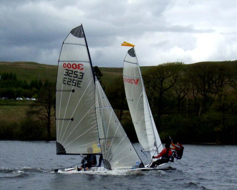 3000s at Killington photo copyright Tony Hunt taken at Killington Sailing Association and featuring the 3000 class